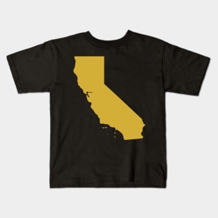 State of California Map Kids T-Shirt